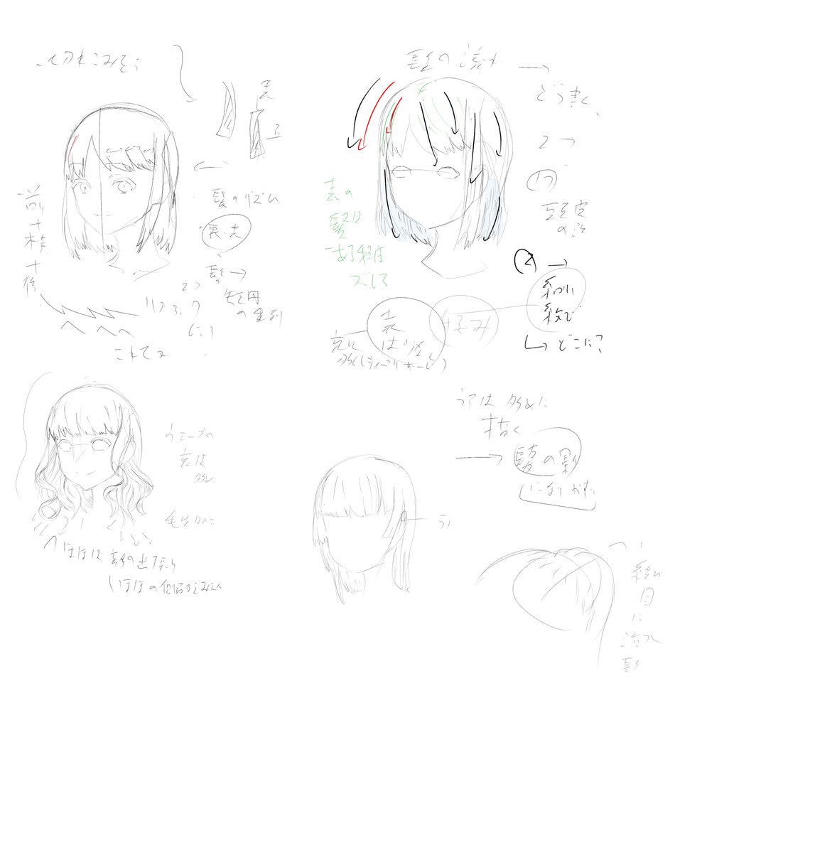 今日はちょっと早帰りできたので
youtube見て髪の描き方勉強してた教本だとみればわかるけど実践がわからんという時があるし
youtubeも活用していこう… 