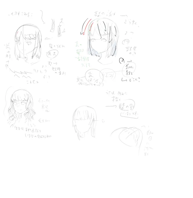 今日はちょっと早帰りできたので
youtube見て髪の描き方勉強してた教本だとみればわかるけど実践がわからんという時があるし
youtubeも活用していこう… 