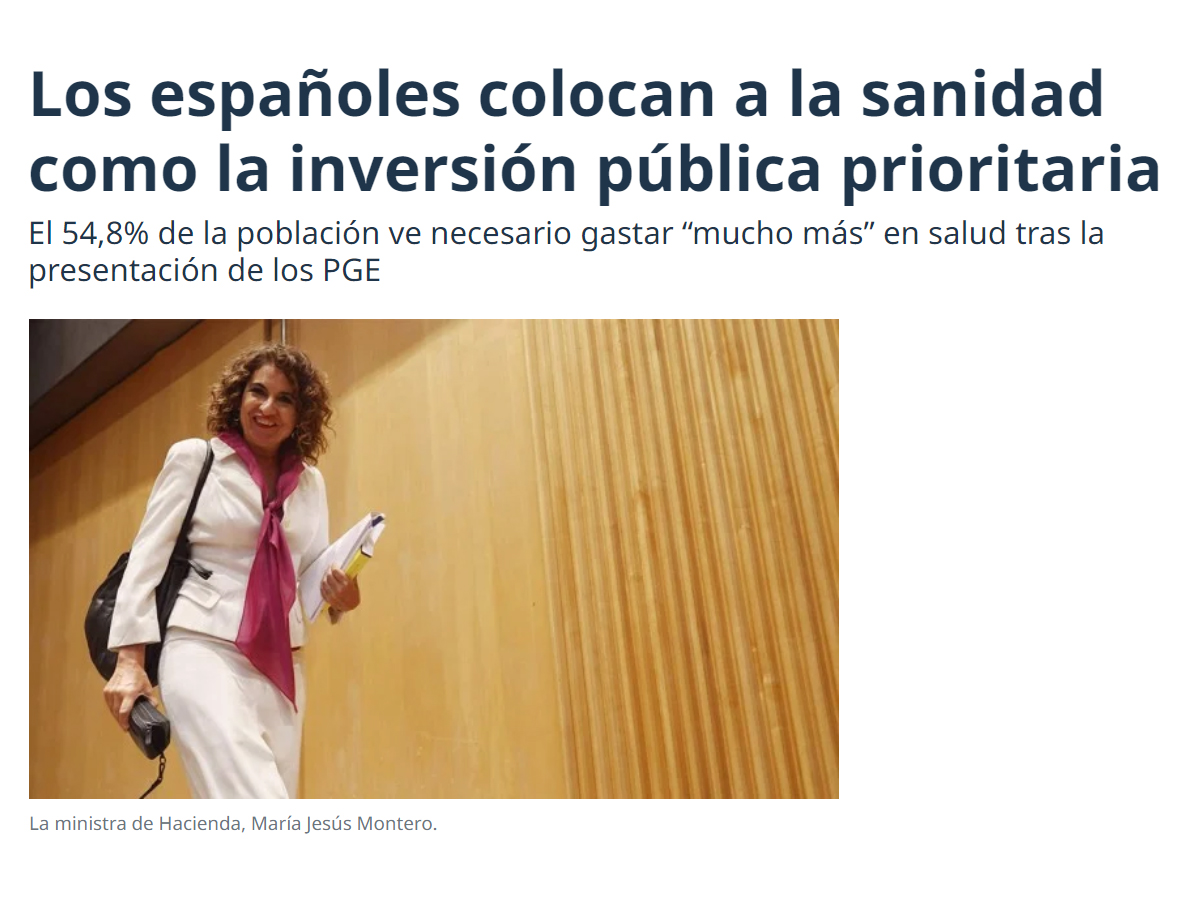 La ciudadanía tiene un mensaje muy claro para el Gobierno de <a href="/sanchezcastejon/">Pedro Sánchez</a>... 

Hay que "gastar mucho más que ahora" en #SanidadPublica

¿Cumplirán <a href="/desdelamoncloa/">La Moncloa</a> con la petición de toda la sociedad?

enfermeriatv.es/es/inversion-e… #ExigimosSoluciones