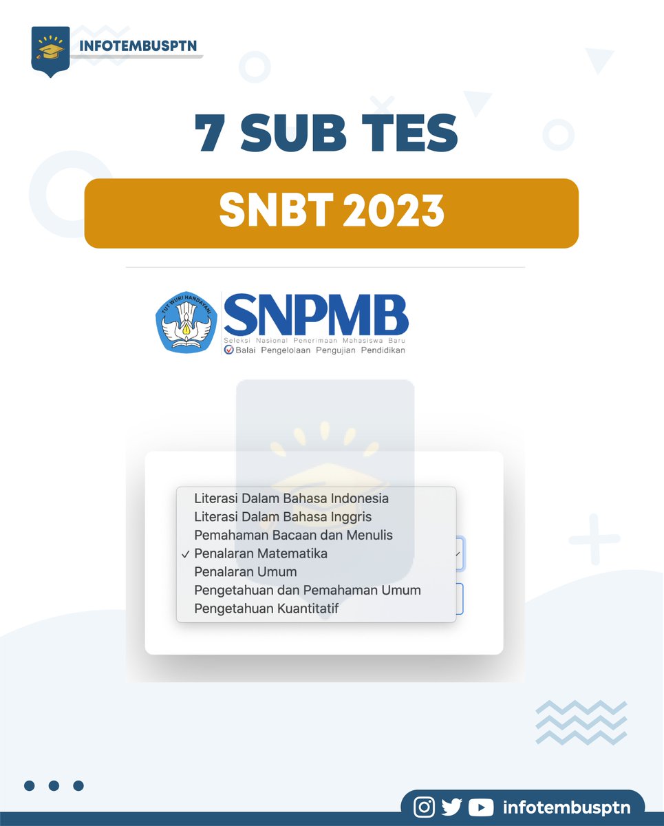 7 SUB TES SNBT 2023? READYY??