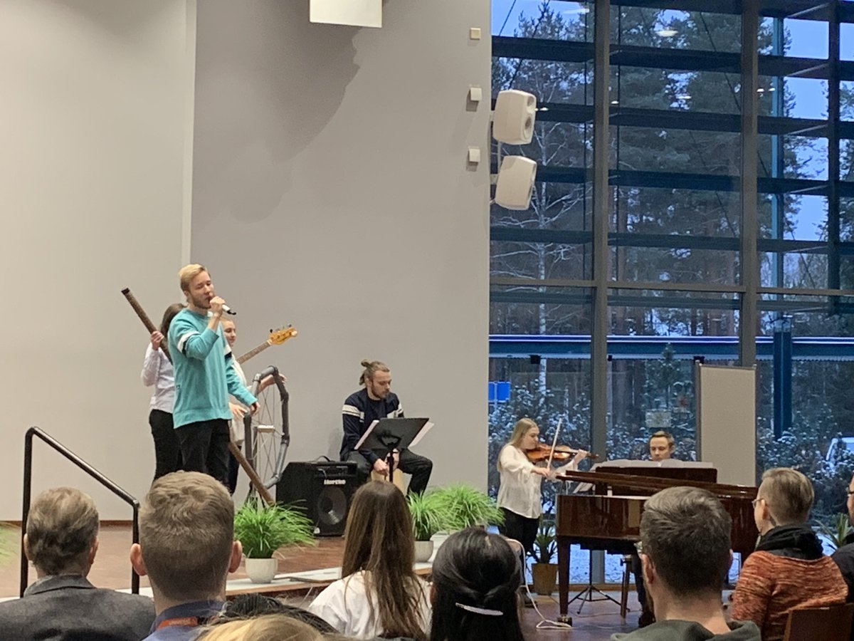 #ktpäivät2022 Musiikkikasvattajat hyvin esillä Kasvatustieteen päivien avajaisissa!