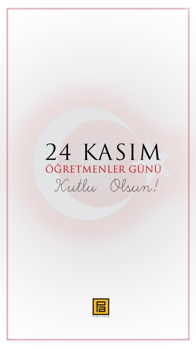24 Kasım Öğretmenler Günü Kutlu Olsun!

#24KasımÖğretmenlerGünü