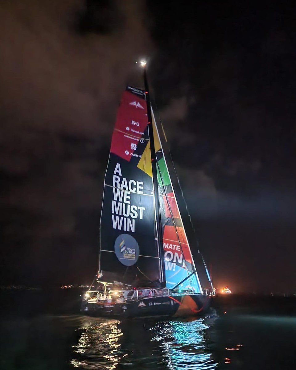 yachtclubmonaco's tweet photo. ROUTE DU RHUM - Félicitations à @borisherrmann du #YCM qui a coupé la ligne d'arrivée de la @RouteDuRhum après 14 jours, 15 heures, 21 minutes et 41 secondes ! 🎉
#YachtClubMonaco #Monaco #monacoadvancedyachting #IMOCA #Sailing #regattas #RDR2022 #TeamMalizia https://t.co/lWkLKNtMYf