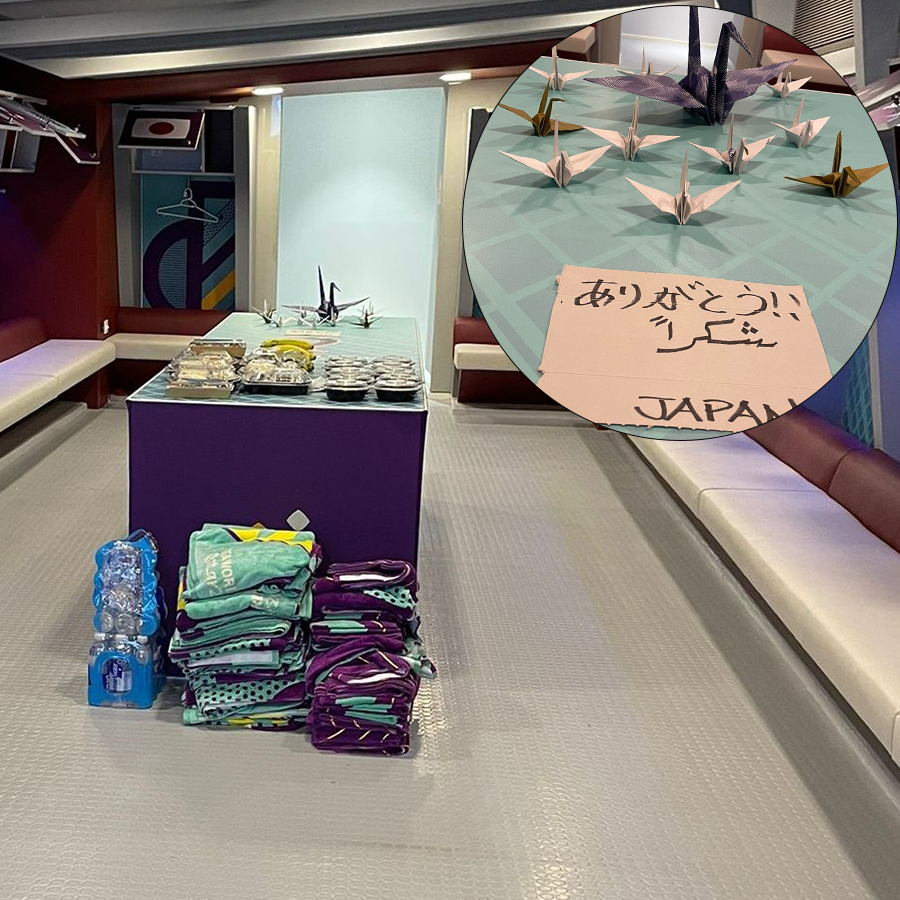 🇯🇵 Incroyable sélection japonaise. Après avoir battu l'Allemagne, les joueurs ont rendu leur vestiaire dans cet état immaculé, en laissant même d'élégantes cocottes en papier avec un mot de remerciement.

📸 @fifacom

rmcsport.bfmtv.com/football/coupe…