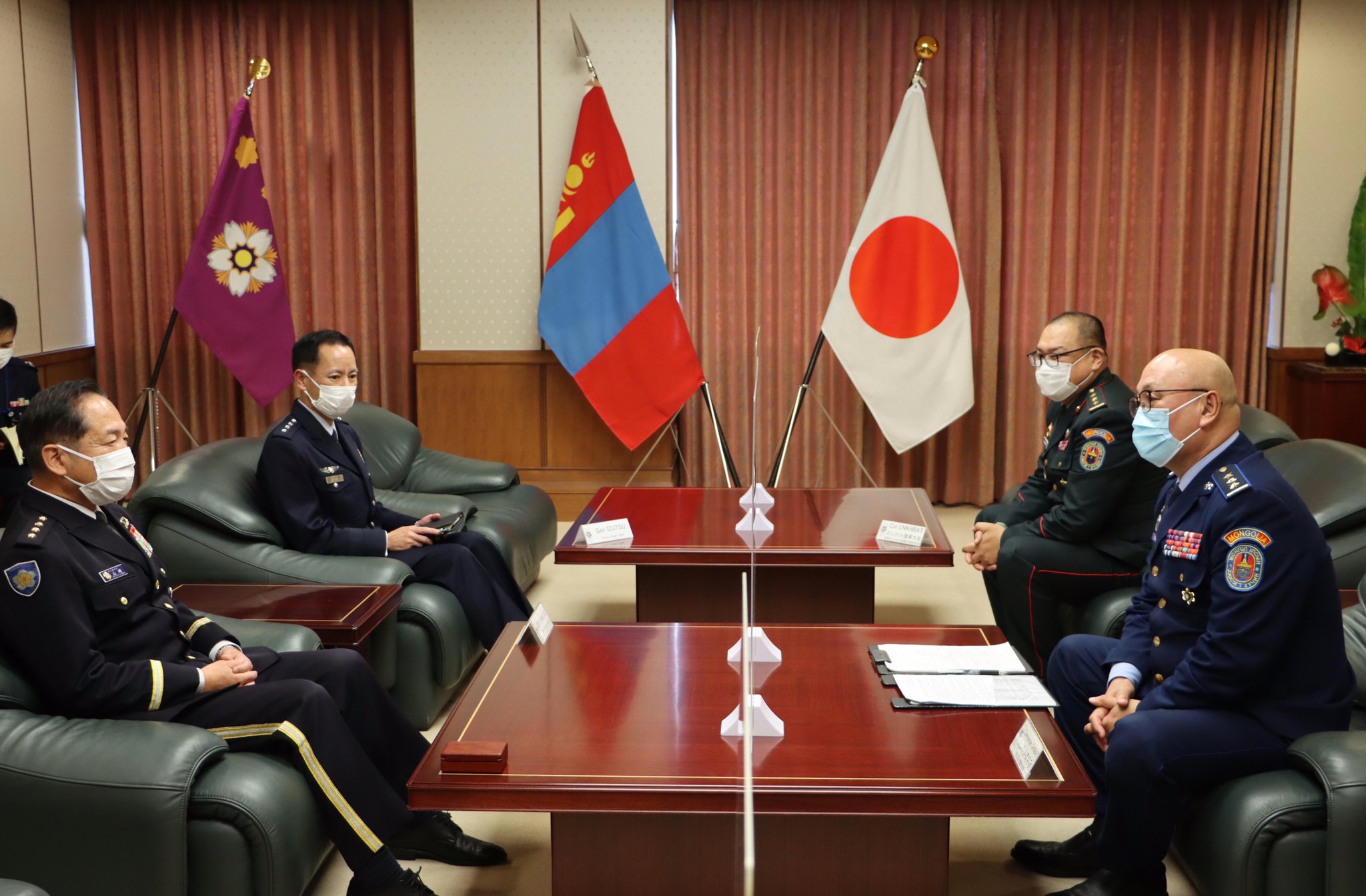 Japan Joint Staff on Twitter "On Nov 24, CJJS Gen YAMAZAKI received a
