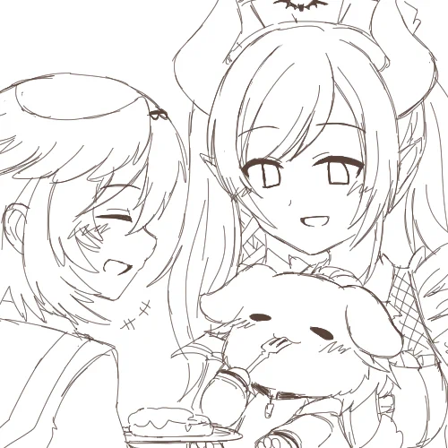 😋
#りっちしょこら
#しょこらーと
#Luillust 
#できたてころね 