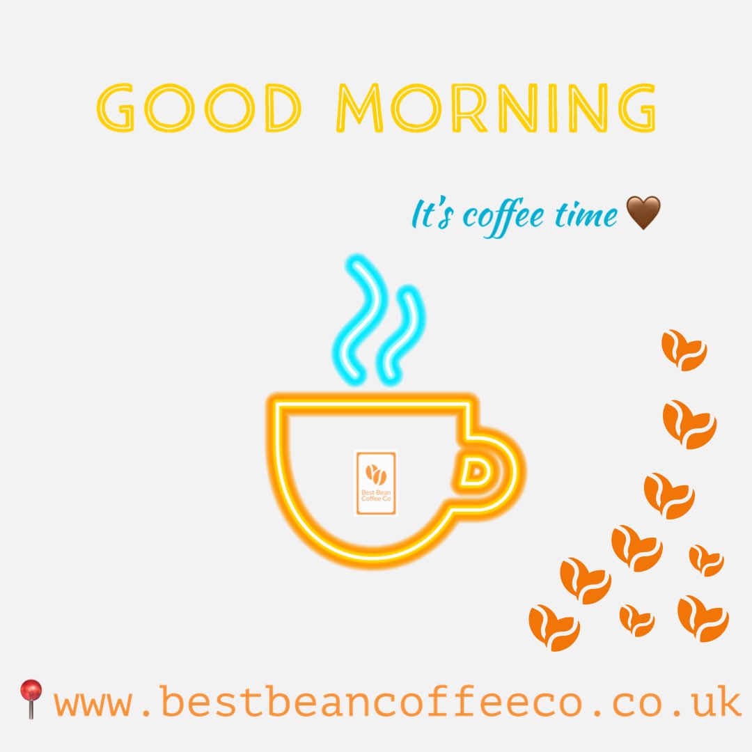 BestBeanCoffee's tweet photo. Good Morning π€
.
.
#morningcup #cupofcoffee #morningroutine #morningrituals #saturdays #saturdaycoffee #roastery #freshcoffee #roastery #devonroasters #independentroasters #happyweekend #energybooster #cafeine #dailydoseofcafeine #haveacoffee #bestcoffee #excellentprices #coffee https://t.co/uR2qJ3re2s