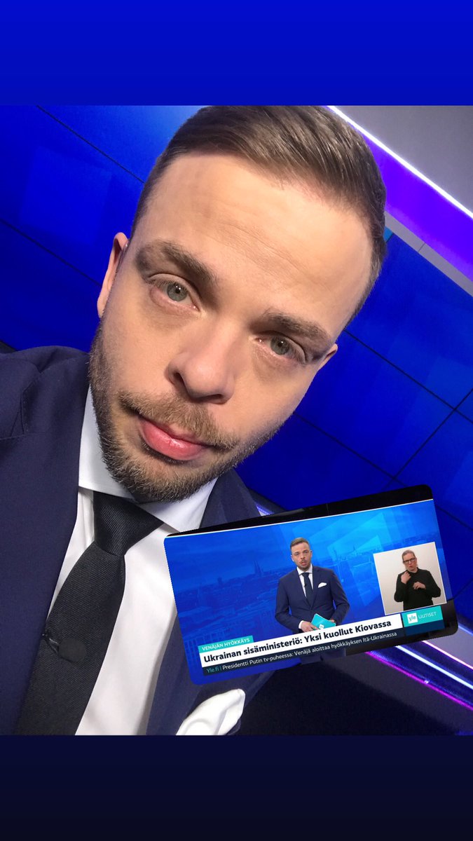 Paluu ajatuksissa helmikuun 24:een, jolloin Venäjä hyökkäsi Ukrainaan…

Historiallinen Ylen suora tv-erikoislähetys Venäjän sotahyökkäyksestä Ukrainaan on saanut televisioakatemian Kultainen Venla -ehdokkuuden.

Suuri kunnia, vaikka aihe ei tietysti iloa anna 🙏