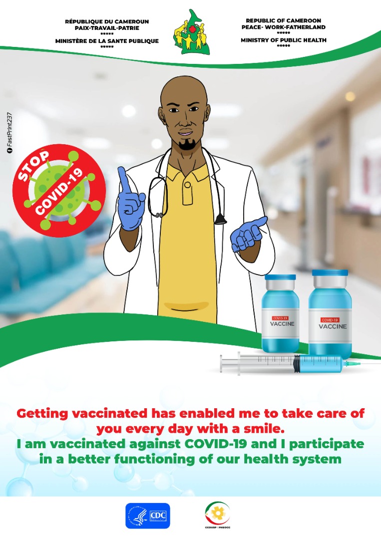 DinganaRaymond's tweet photo. Still contemplating whether to go for the Covid-19 Vaccine or not? Be wise and get vaccinated against the virus. It is the best way to tackle the spread of Covid-19. 

#EndCovid19In237
#GetYourCovid19Vaccine https://t.co/xEErhMVgJS