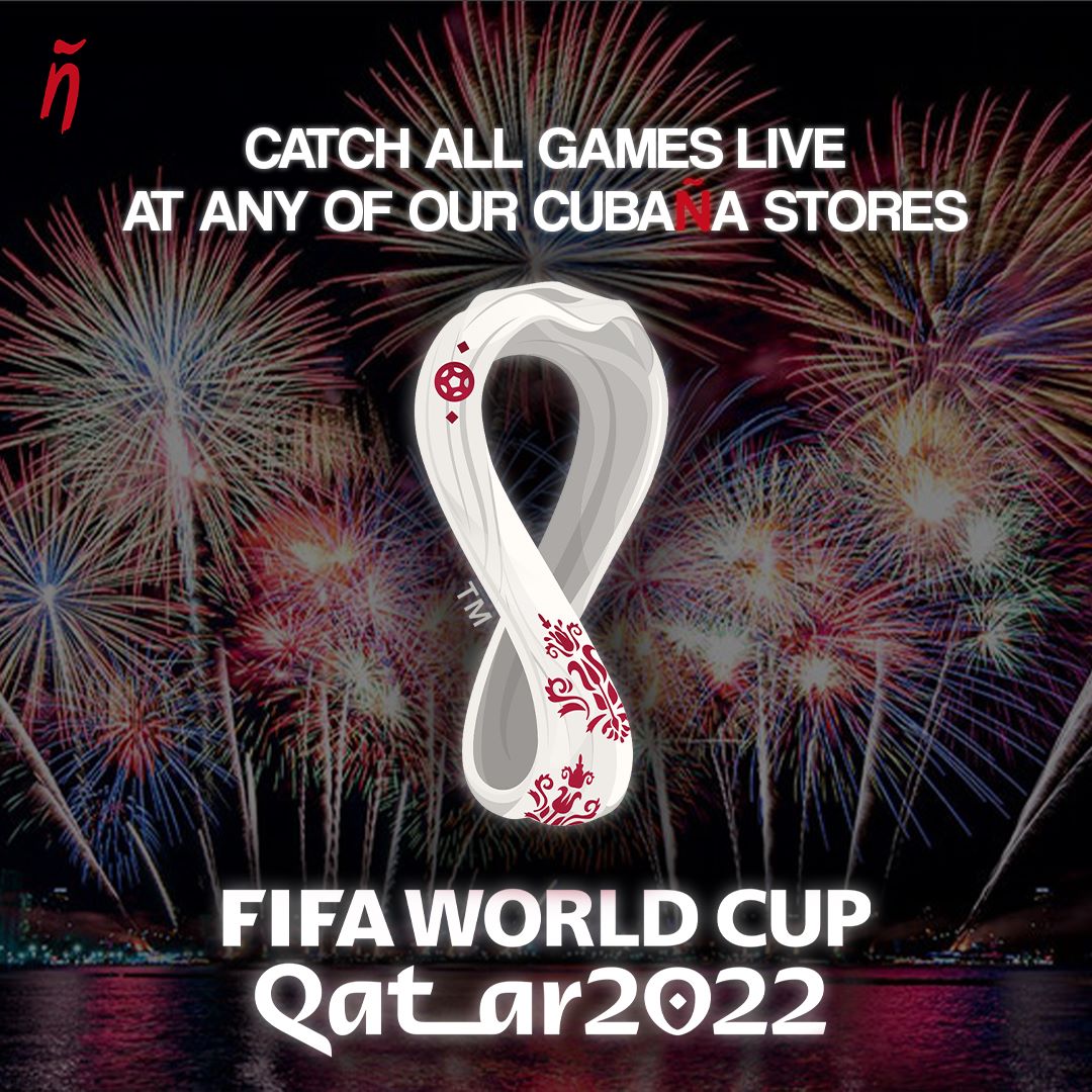 ‘Phillip’ isn’t here but that doesn’t mean you can't catch all the live action from Qatar with us ⚽⚽

Cubaña Southgate will be screening all live games so you can join us and enjoy a few beers plus a bite to eat.

Book your table by calling 011 941 1055.