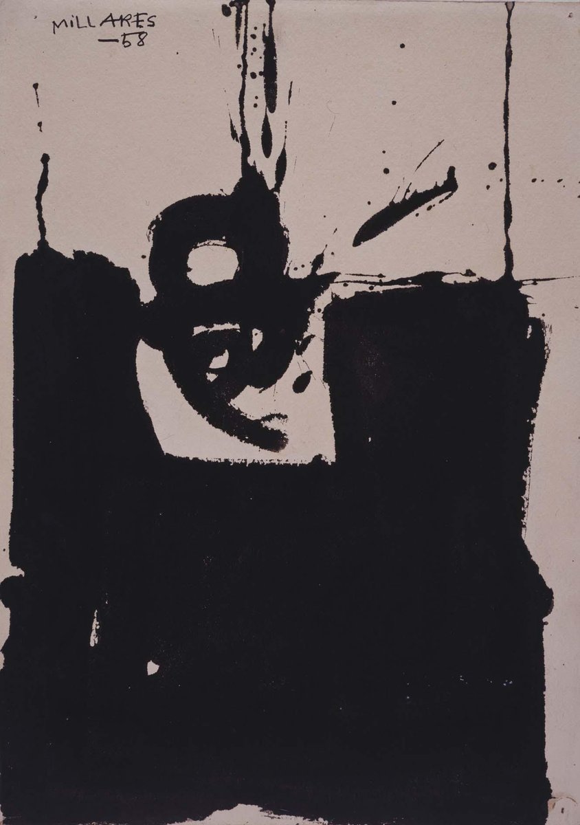 “Sin título” - Manuel Millares (1958) museoreinasofia.es/coleccion/obra…