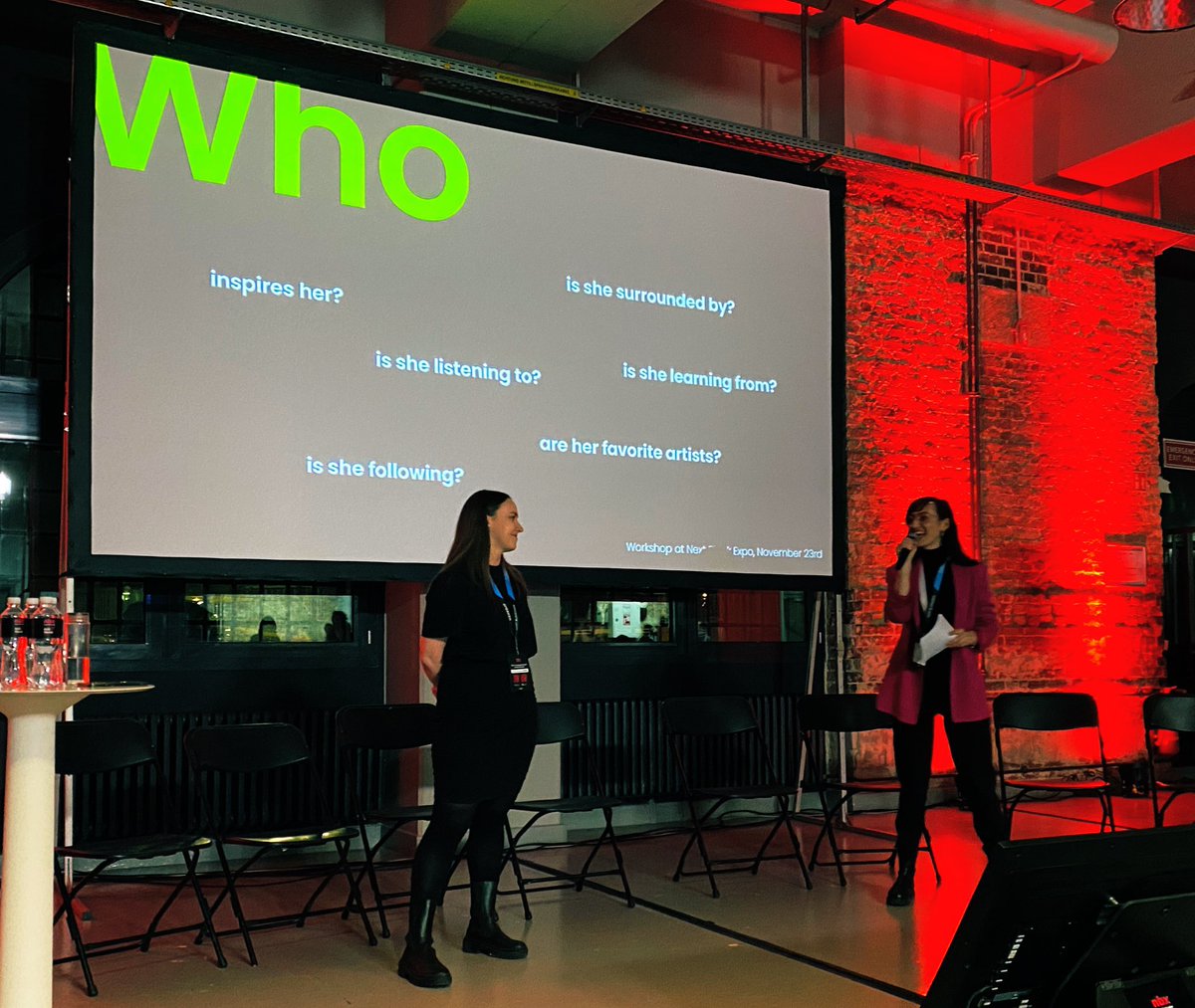 Our Elfzzz <a href="/carina_hahn_/">Carina Hahn</a> &amp; <a href="/AnaMeier_Elf/">Anastasia Meier</a> rocked their #UX Workshop together yesterday!😍💥🪄

Today we wanna go more to talks and learn about the industry!🤓

Who is ready for Day 2 <a href="/nextblockexpo/">Next Block Expo</a>? 🚀🚀🚀