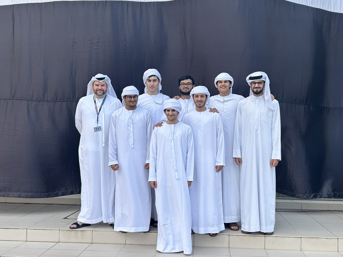 BSAKsixthform's tweet photo. Fantastic to see our 6th Form Students joining in with the @BSAKAbuDhabi UAE National Day celebrations. #UAE51 Thank you @Bsakuae for organising such a wonderful day! https://t.co/8hTVS5o5oQ