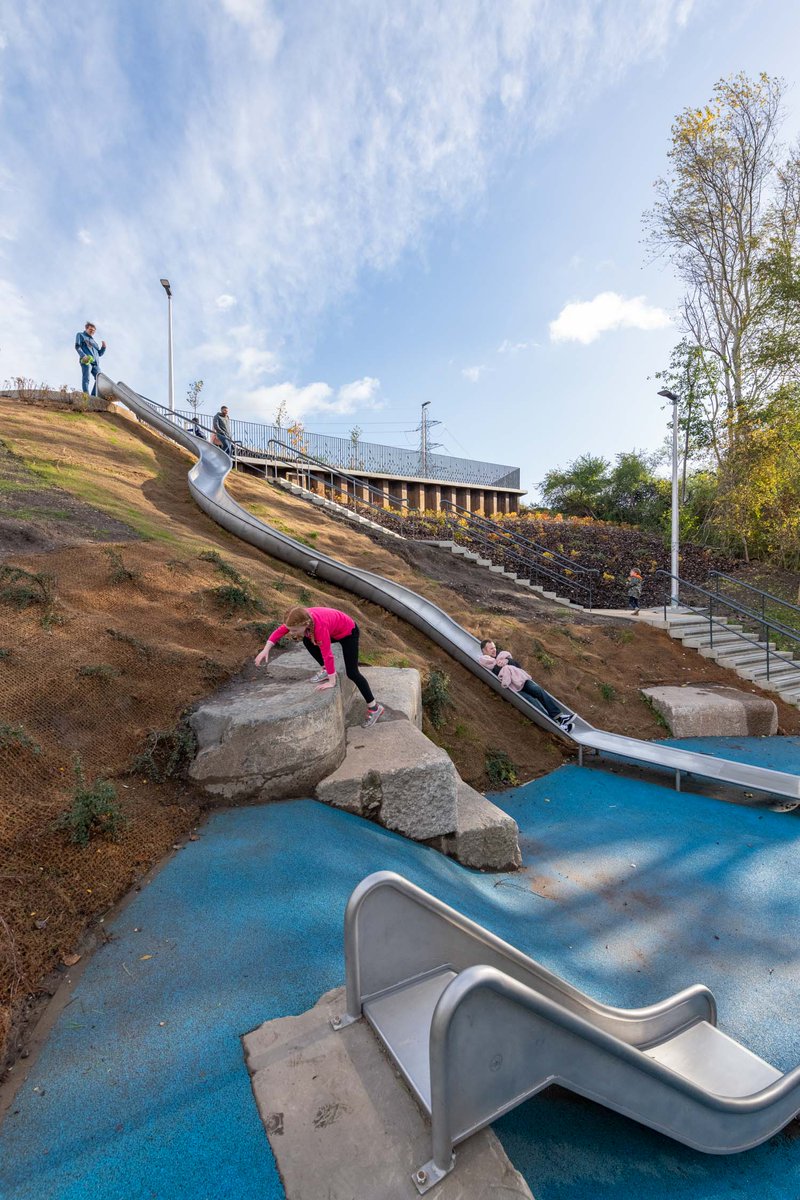 Timberplay_Mark's tweet photo. Looking forward to the @talklandscape Awards today with some of the @TimberplayLtd team! 
@ClaypitsLnr and @MallsMire up for yet another award thanks to @LUCtweeting @Duncan_mclean1 @clydegateway 
Good Luck to everyone! 

#LIAwards #LIAwards2022 #landscapedesign #play https://t.co/mmNIB5hJOY