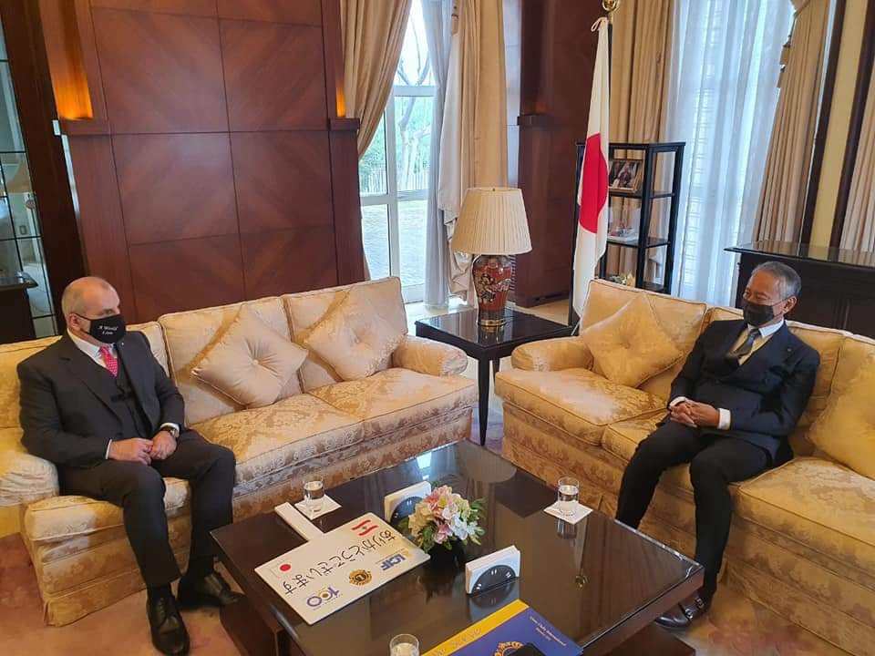 Farewell to an outstanding and fine gentleman, Ambassador of Japan 🇯🇵  <a href="/TakeshiOkubo3/">Takeshi Okubo</a> you will remain in the heart of Lebanon 🇱🇧 Thank you for your unlimited support to my country.  🇯🇵 🤝  🇱🇧 (Archived photos) #AWorldLion