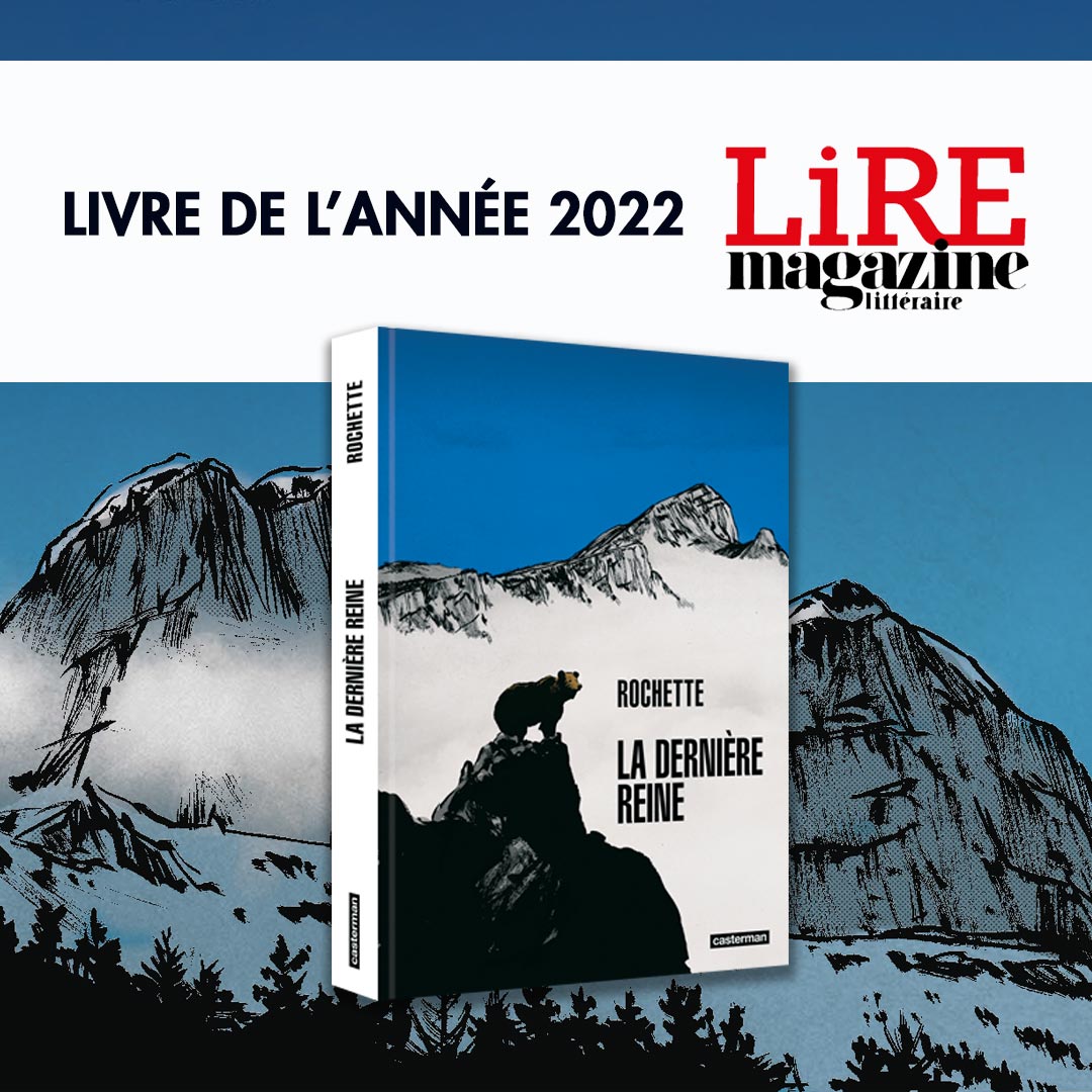 Casterman BD (@castermanbd) on Twitter photo LA DERNIÈRE REINE de Jean-Marc Rochette est élu "Livre de l'année 2022" par Lire Magazine littéraire !
<a href="/Lire_ML/">Lire Magazine</a> LA DERNIÈRE REINE de Jean-Marc Rochette est élu "Livre de l'année 2022" par Lire Magazine littéraire !
<a href="/Lire_ML/">Lire Magazine</a>