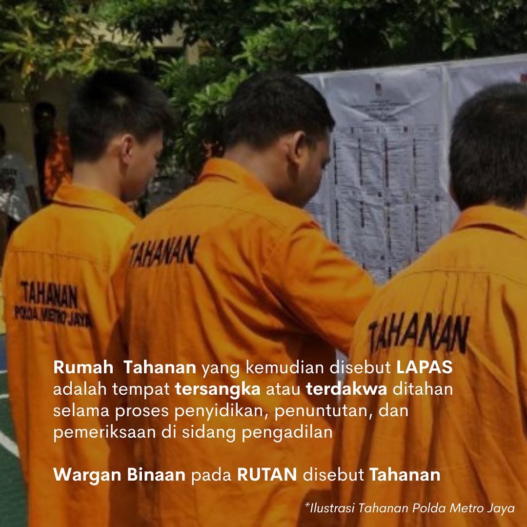 SCFoundationID's tweet photo. Simak yuk bedanya Lapas, LPP, Rutab dan Bapas https://t.co/GZj7Y9t4iA