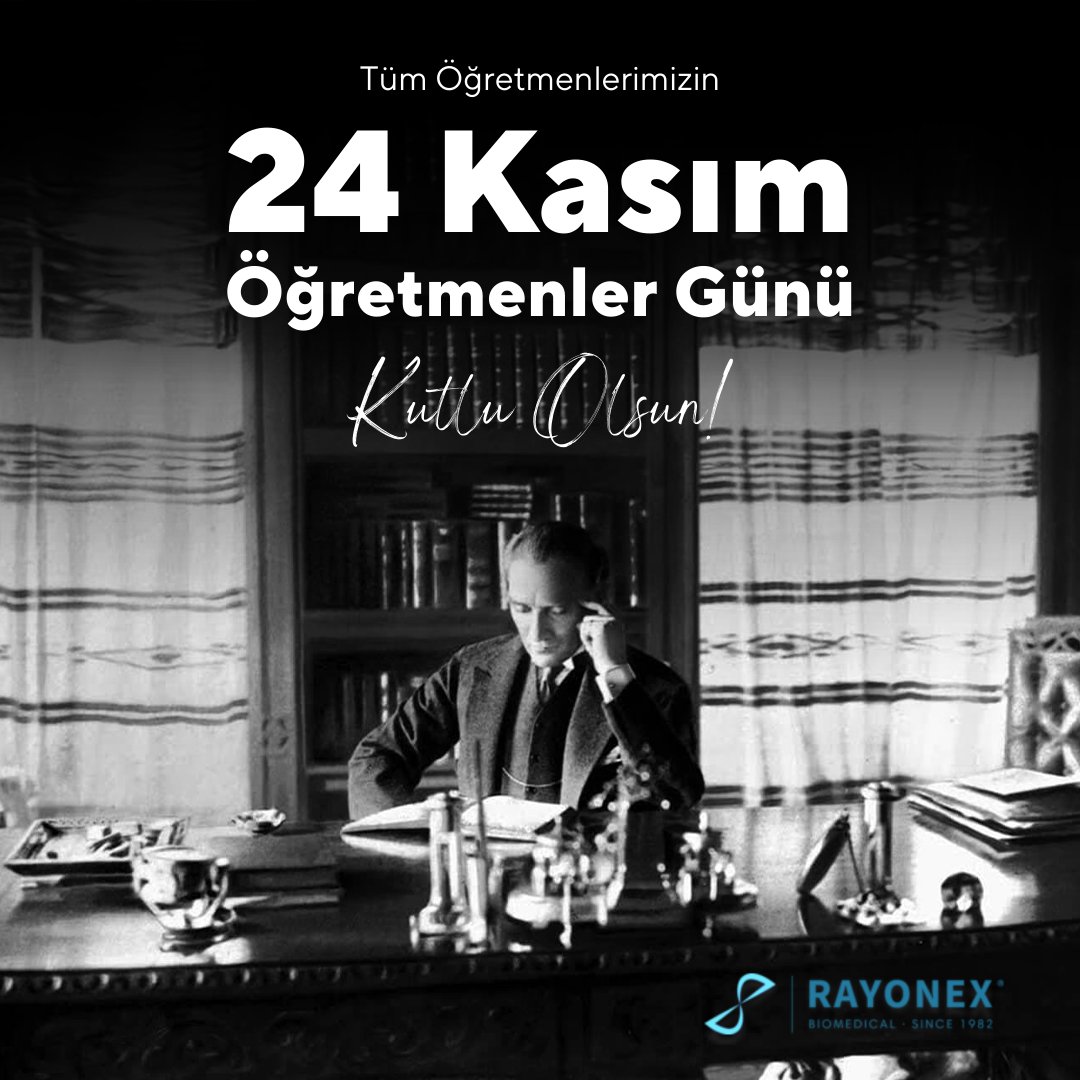 Başöğretmenimiz Mustafa Kemal Atatürk ve geleceğe ışık tutan tüm saygıdeğer öğretmenlerimizin “24 Kasım Öğretmenler Günü’nü kutluyoruz.🖤

#24kasım #öğretmenlergünü #rayonextürkiye