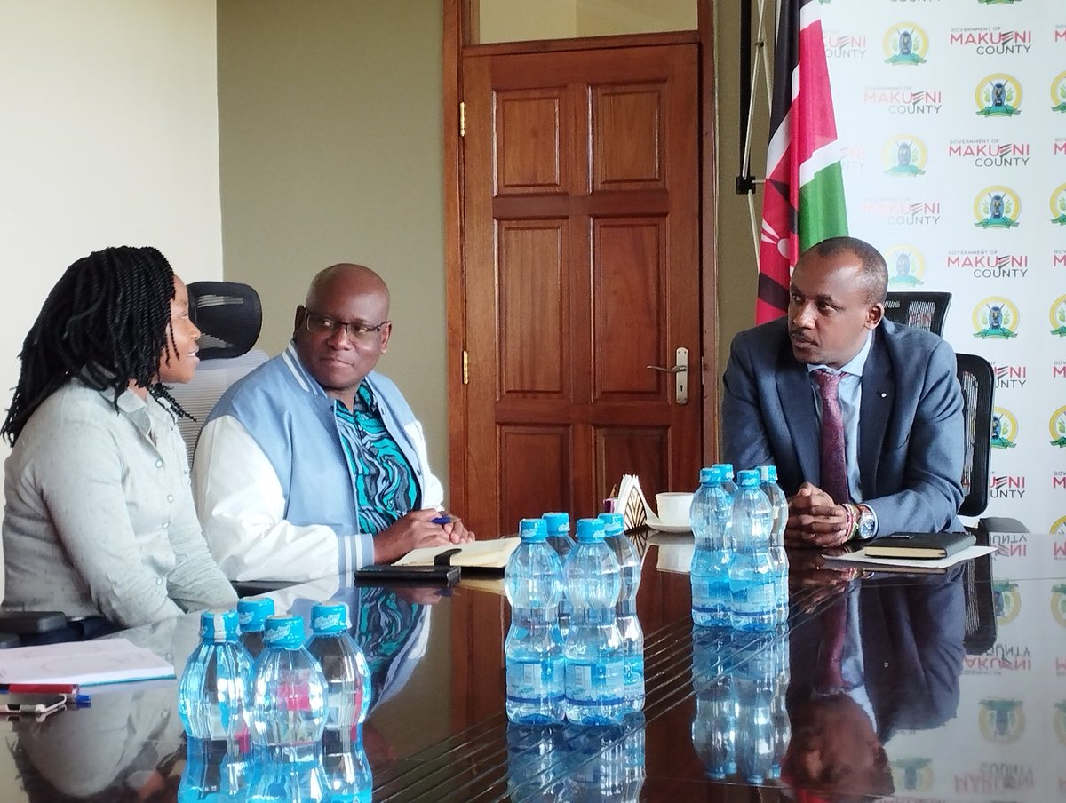 KNBStats's tweet photo. #MakueniCountyStatisticalAbstract
Courtesy call at HE Makueni Governor prior to launch of their County Statistical Abstract and Ward Statistical Profiles @Wote PWD center Makueni @Data4SDGs @Open_Institute @Nandicountygov https://t.co/O69pJsh6P1