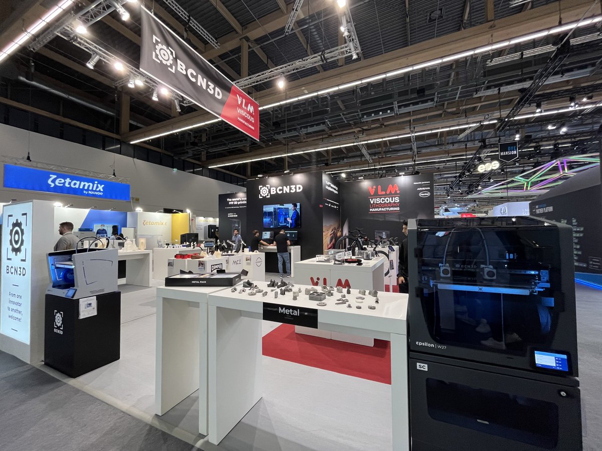 marcfelis's tweet photo. Another stellar Formnext edition! Thanks to all of our customers and business partners for visiting us, and a special thank you to everyone at @bcn3dtech for making it possible 👏! https://t.co/lFiKQirvVn