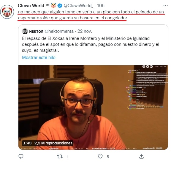 Alguien me explica como va twitter? ya he visto varios "comentarios" de estos y... la gente aquí en vez de argumentar, va a faltar por el aspecto físico de una persona???? XD vaya nivelaso lokohhHH!