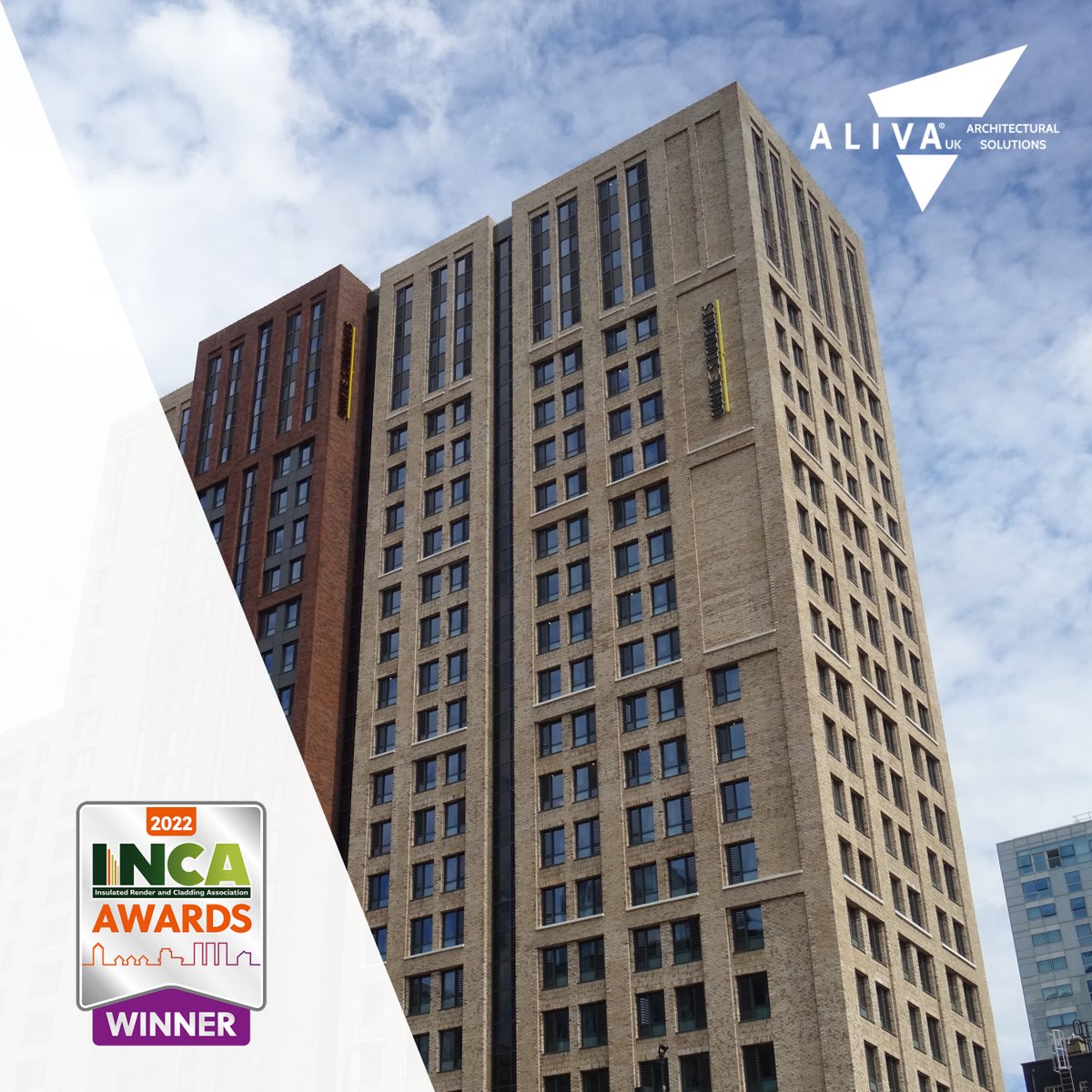 We won 🎉🎉

We received the <a href="/INCASecretariat/">INCA</a> award in the New Build #EWI and Brick Effect Finish category — a fantastic achievement for <a href="/RGGroupUK/">RG Group</a>, <a href="/HCDsheffield/">Hadfield Cawkwell Davidson Architects & Engineers</a>, <a href="/Unite_Student/">Unite Students</a> and everyone involved in the Middlesex Street project 🏆

Read more 👇
alivauk.com/news/inca-awar…