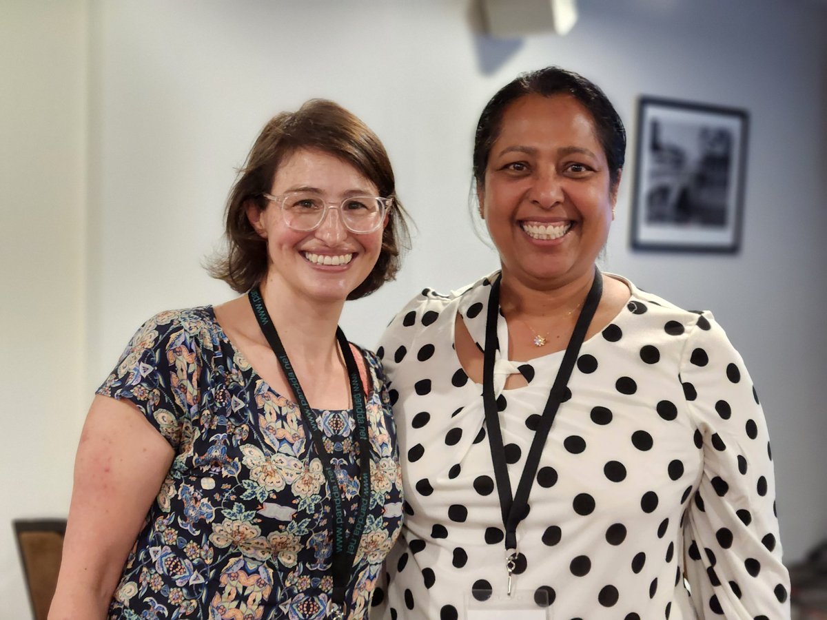 Wonderful day at the 2023 PANDDA Conference. Reconnected with friends - Dr Laurel Mimmo.
Learning from amazing nurses about their contribution to improving the health of people with Intellectual Disability @PANDDA23