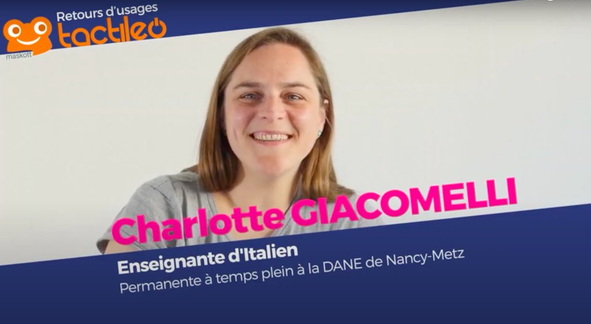 explometierstv's tweet photo. RT @dane_nancy_metz À découvrir en vidéo, le témoignage de @GiacomelliCh, enseignante, sur la #BRNE #Italien 🇮🇹
👉 https://t.co/HR4OPXhUF4
#LVE
#Maskott
#BRNEDU
#Ress_Num
#ÉcoleNumérique
#NumériqueÉducatif https://t.co/ED5wTgI8JK
