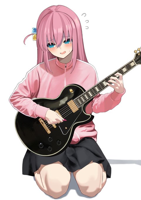 「ピンク髪 ギターピック」のTwitter画像/イラスト(人気順)