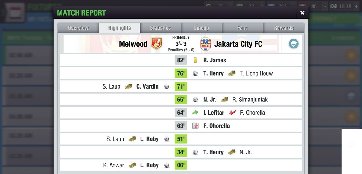 JakartaCityFC's tweet photo. FITEA @FITEA_Official Club World Cup 12th Edition
Quarter finals
vs @Melwood____
Agreed to play 113,9% at max https://t.co/5QO6xjTR1C