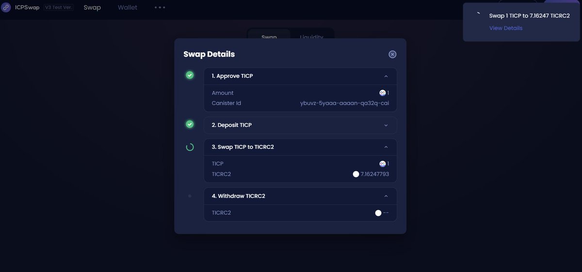 ICPSwap's tweet photo. Hey, guys!🙋‍♂️

Swap V3 is in internal testing and will soon start public testing!

At the same time, Swap V3 will fully support the Service Nervous Systems (SNS) of the DFINITY Foundation! @dfinity

Stay tuned! https://t.co/jtwbIKLsfP