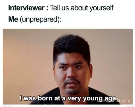 WitquestAI's tweet photo. When you're tongue-tied at an interview...
#InterviewTips #kuggaduke #job https://t.co/m5t2jfFC7S