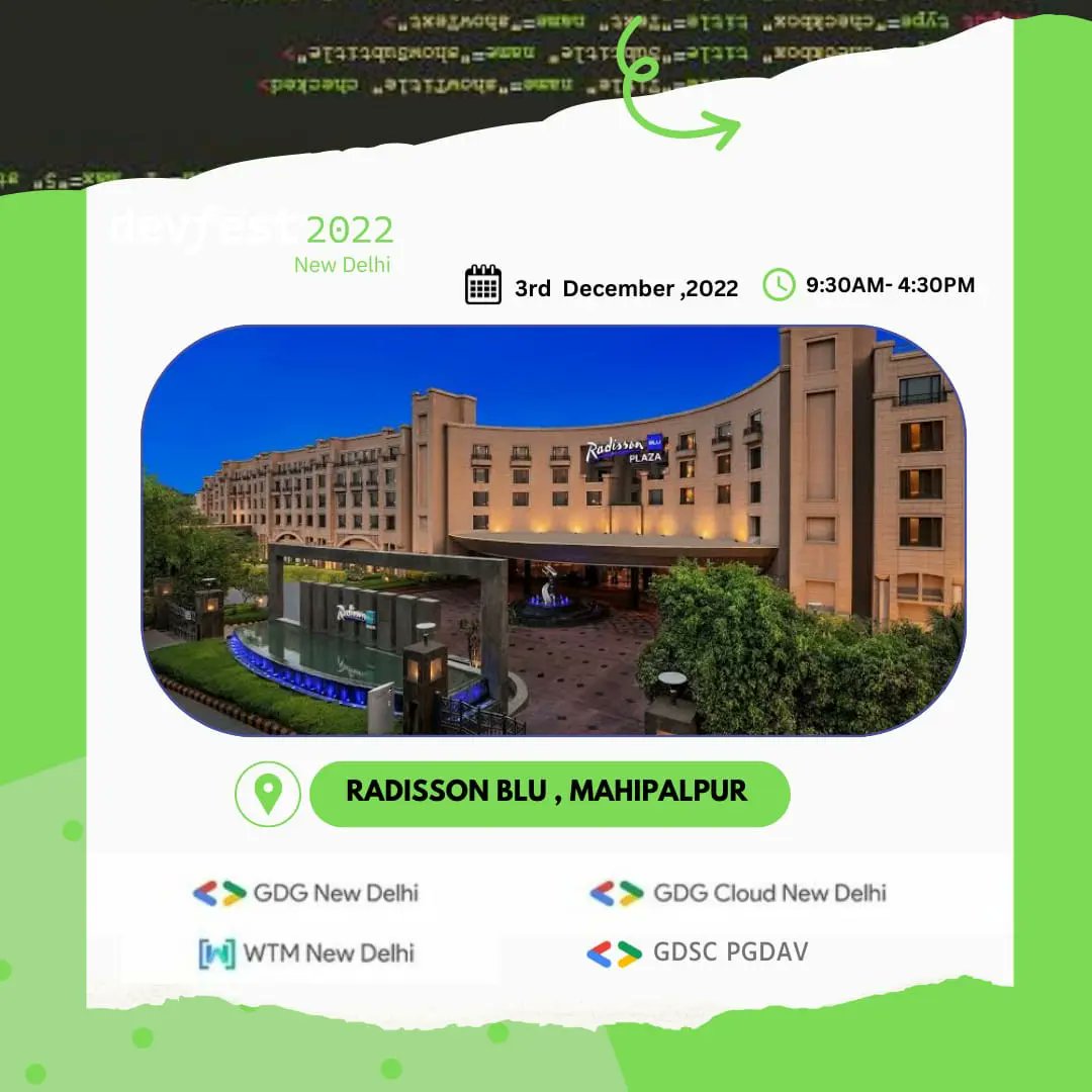 dscpgdav's tweet photo. Your wait is coming to an end!🤌
Guess what? Devfest is finally back with a bang!!🎉
So buckle up your developing skills and join us for this amazing event!!🎢
Register now!!!✏️
https://t.co/I4Sh5aAOWO

#Google #googledevelopers #googledeveloperstudentclub #DevFest2022 https://t.co/rf8vrsO8xL