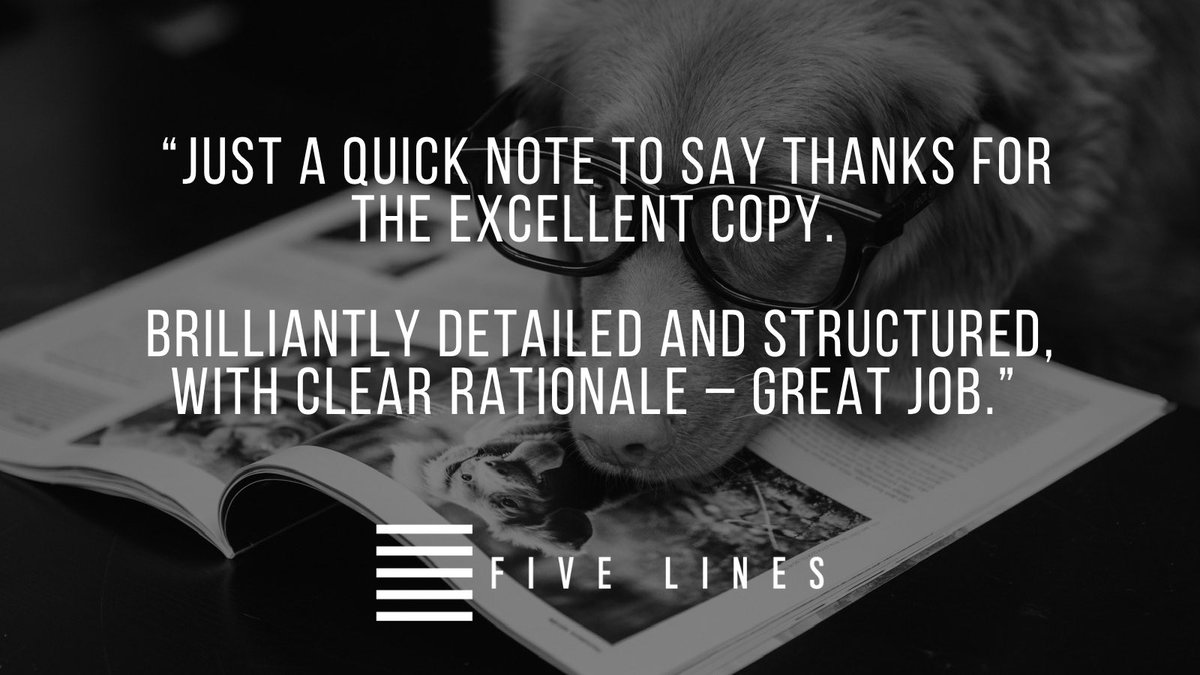 There’s a lot of power in a little positive feedback ✍🏼🥹 

Looking for a writer? Let’s talk.

fivelines.uk 

#copywriting #copywriters #copywriter #writer #writers #writing #creativewriting #creativewriter #creativewriters #clientfeedback #feedback #testimonial