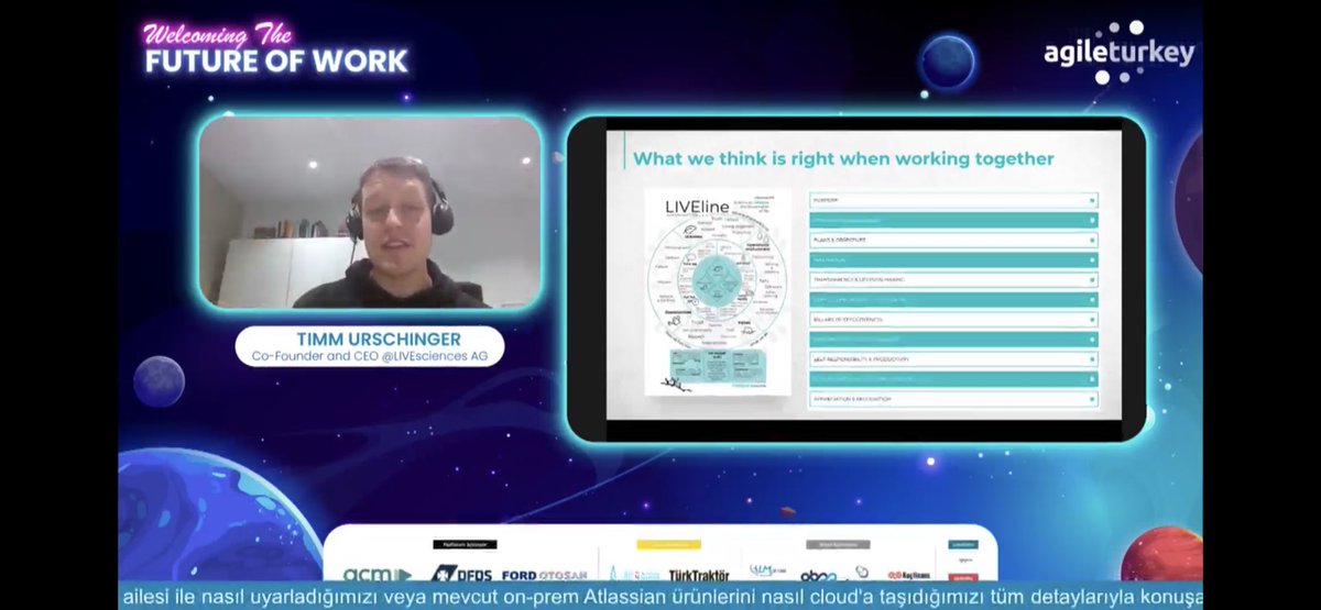#Teal is the new black 🔥 thanks for the great organization <a href="/AgileTurkey/">Agile Türkiye</a> <a href="/TimmUrschinger/">Timm Urschinger</a> #atsummit22 #agile #futureofwork #renaissanceofwork #autonomy #purpose