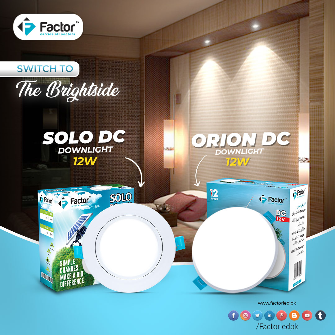 Factorledpk's tweet photo. Factor LED's Orion and Solo DC lights are specially designed to brighten up your living space. A better way to light up your home and save energy!
Buy Now at https://t.co/7XSSddz10S or 📞 +92 330 2525290 | +92 322 8256205
#FactorLEDpk #LEDlights #LEDbulbs #IndoorLighting https://t.co/PSYchsH6sy