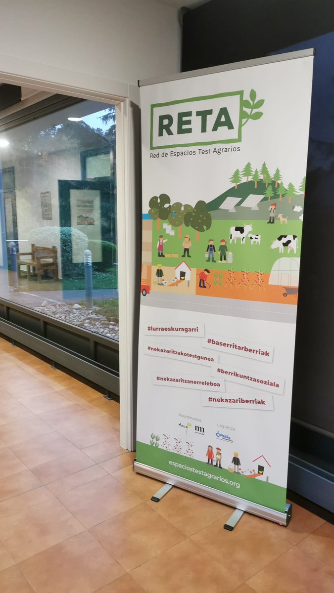 RETA_Asociacion's tweet photo. 🗣️¡Buenos días! Empiezan las II #JornadasRETA presenciales en #Berriz🚜Contamos con la participación de más de 50 personas motivadas a explorar los #espaciostestagrarios para fortalecerla  incorporación progresiva al agro 🐑

🙏¡Muchas gracias! Eskerrik asko! Moltes gràcies!🙏 https://t.co/Ntveta6LJC