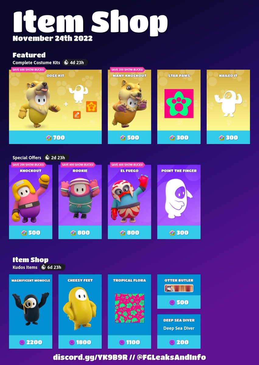 🌊 Bean Bot // Fall Guys News 🔱 on Twitter: