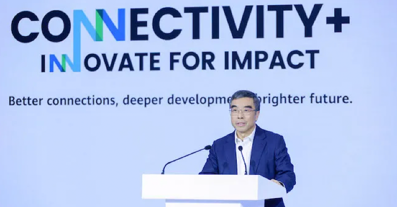 Huawei's tweet photo. #Huawei has committed to support the International Telecommunication Union (ITU) in connecting 120 million people in remote areas in over 80 countries by 2025, granting access to the digital world for social &amp; economic development. #HuaweiFacts #CSD2022