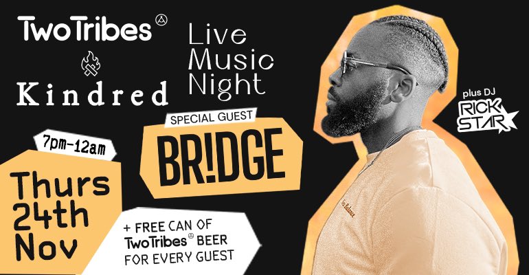 TheBridgeValid's tweet photo. Tonight Hammersmith belongs to the V!BE TR!BE ๐๐พ๐ฎ https://t.co/dwTpzSMqsZ
BR!DGE x @TwoTribesBrew
#AhBridgeTimeNow ๐ฏ๐ฒ https://t.co/sQGQ0X9rWM