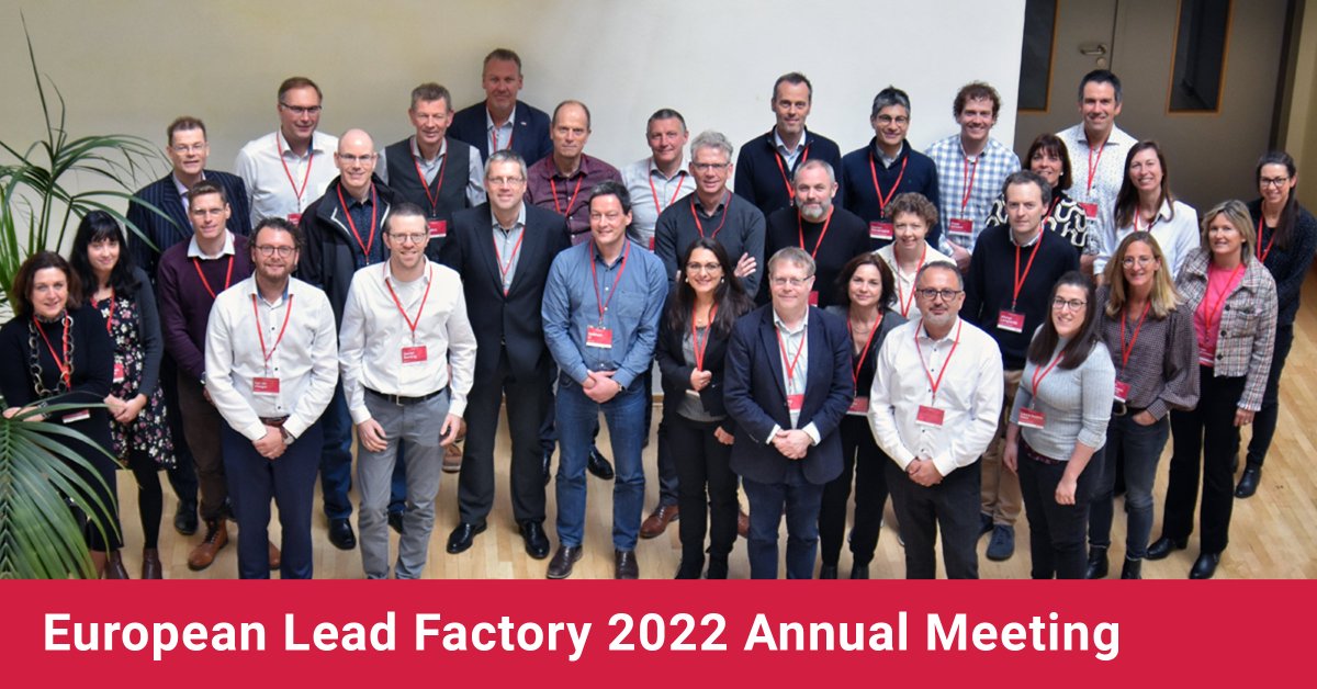EuropeanLeadFactory (@euleadfactory) on Twitter photo A summary of our 2022 Annual Consortium Meeting is now available, highlighting project progress & future plans, key portfolio updates, and our ambitions for the future 👉 bit.ly/3Xv8ste
Thanks to hosts <a href="/grunenthalgroup/">Grünenthal</a>
#drugdiscovery #HelpingToCreatNewMedicines A summary of our 2022 Annual Consortium Meeting is now available, highlighting project progress & future plans, key portfolio updates, and our ambitions for the future 👉 bit.ly/3Xv8ste
Thanks to hosts <a href="/grunenthalgroup/">Grünenthal</a>
#drugdiscovery #HelpingToCreatNewMedicines