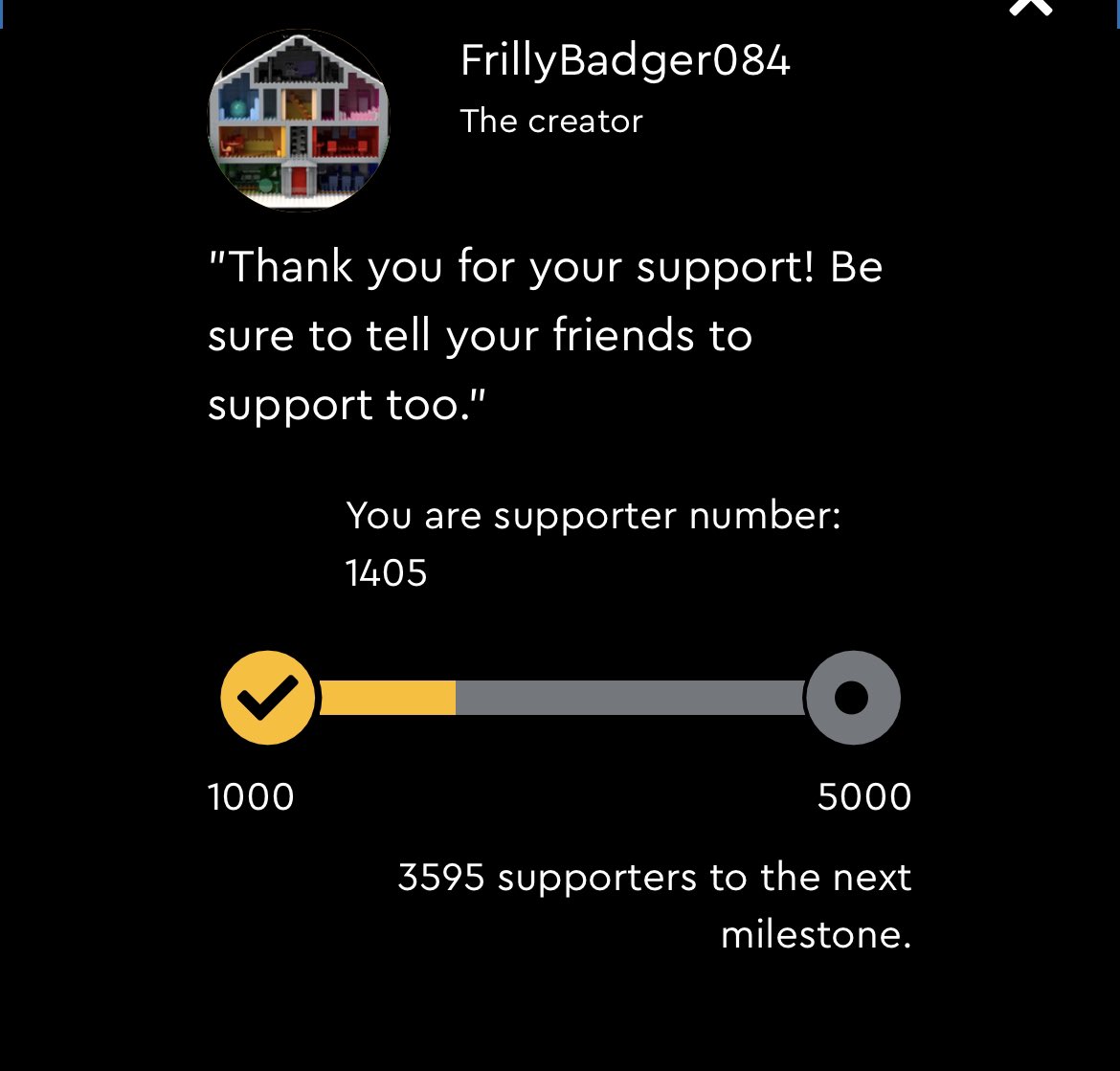 cagedmecrazy's tweet photo. support the lego lover house!! help it reach the next milestone! ♥️

https://t.co/32gBnhH1XZ https://t.co/23uAeO6Ilh