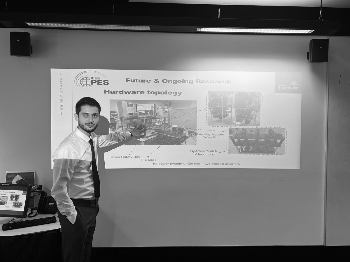 Yahyaa_N's tweet photo. It was great to present our research output on “Modular motor drives for PMSM” at #14th_IEEE_PES_International_APPEEC 2022 in Melbourne 🇦🇺hosted and sponsored by #RMIT University, @Deakin @ieee_pes @IEEEorg #IEEE #Power_systems. Thanks to @UniStrathclyde & #AES for the support. https://t.co/MsTC1L8HSe