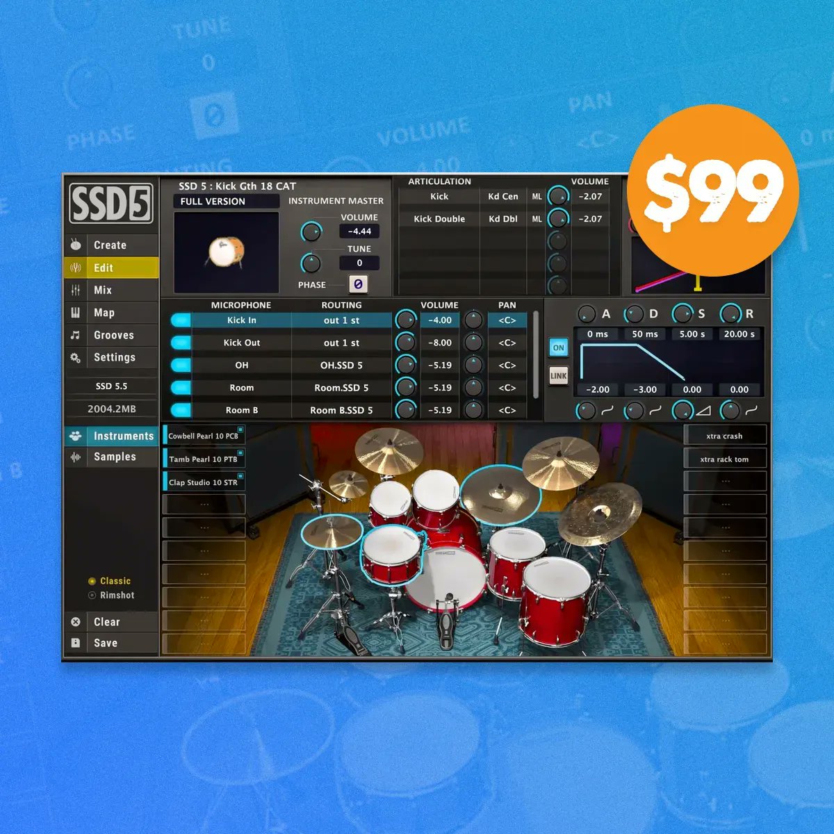 pluginfox's tweet photo. Steven Slate Drums Black Friday Sale 🥁
SSD5.5 is only $99 thru December 1st
Buy here: https://t.co/EwBLnkBl51
@slateproaudio #stevenslate #stevenslatedrums #ssd5 #pluginfox #plugindeals #pluginsales #dtm #plugins #vstplugins #virtualinstruments #sameplibraries https://t.co/wXglG6DxXa