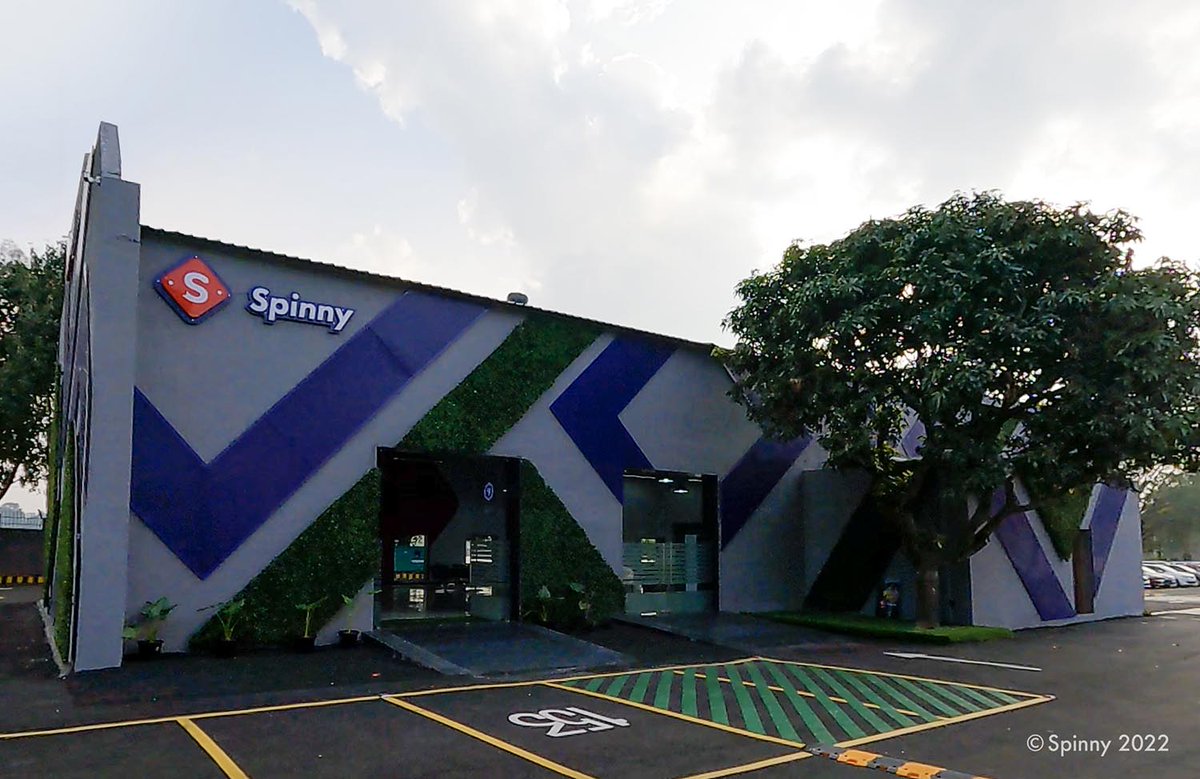 Car buying and selling platform <a href="/myspinny/">Spinny</a> opens a new hub near Yelahanka,  #Bengaluru.