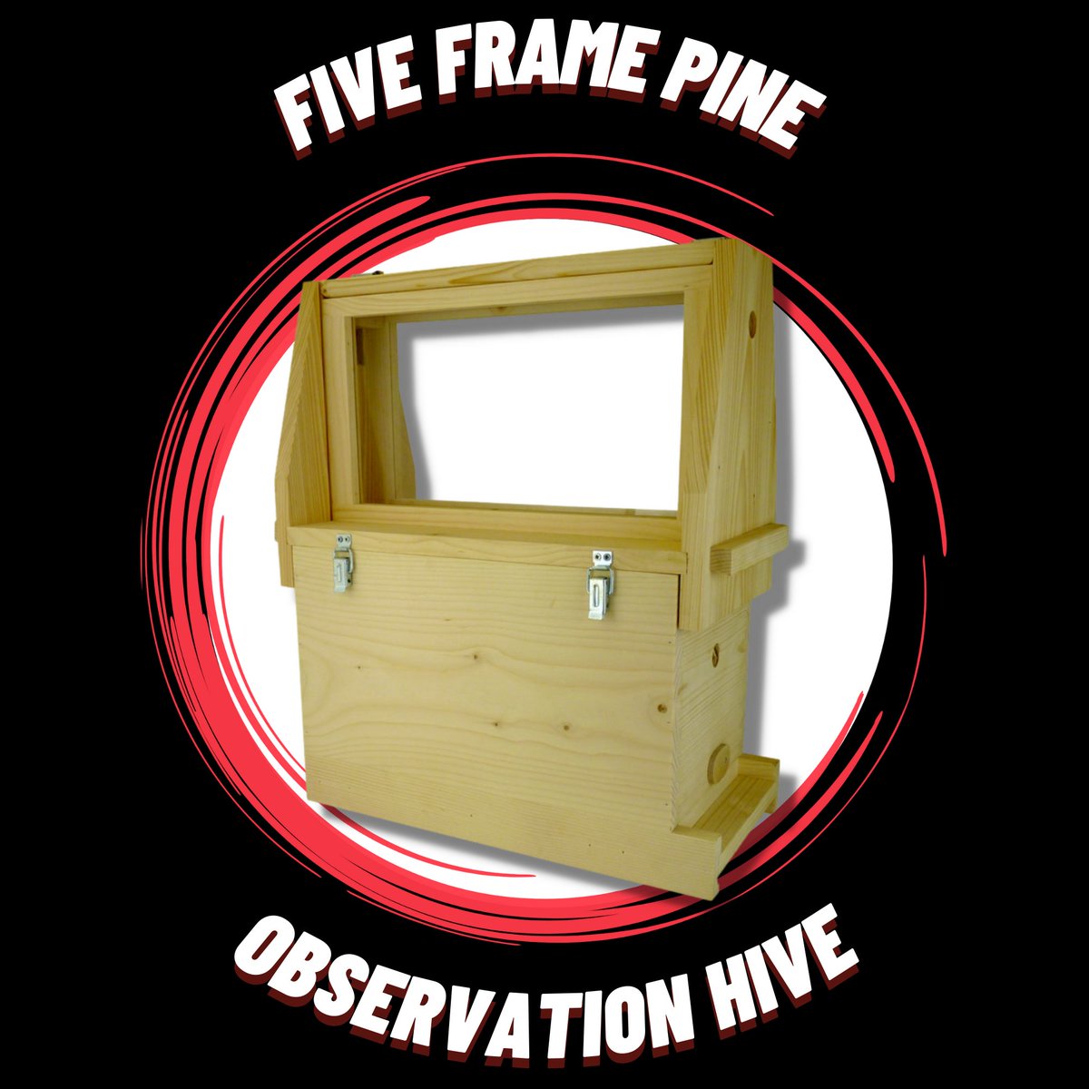 Our Observation Hives let you take a 5 frame nuc on the road to teach the intricate workings of the hive!

Perfect for the classroom or showroom!

Shop here: bee-equipment.co.uk

#BlackFriday #CyberMonday #Beekeeping #Bees #Beekeepers #Honey