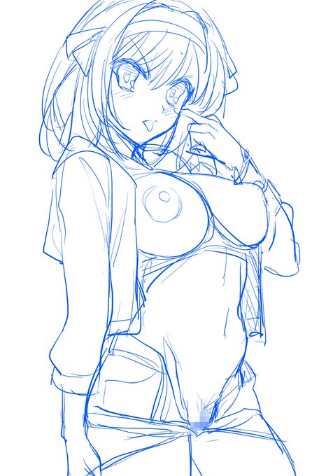 ファックサインであっかんべしてるんだよ 