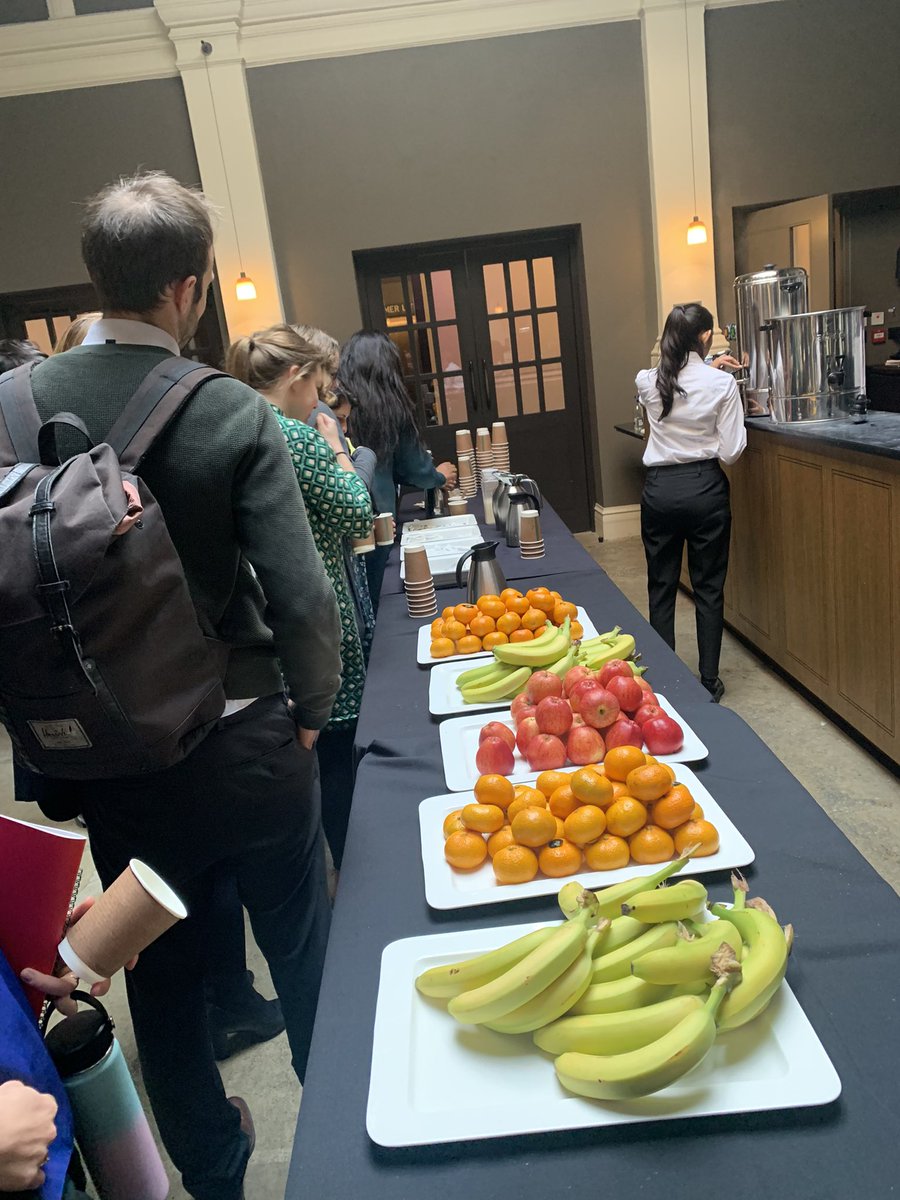 🙌 to @_TheFEA for putting the healthy options in the spotlight at the coffee break! Exactly what our @BiteBack2030 #schoolfoodchampions are trying to do - making the healthy option the easy option #FairEdForAll 🍎 🍊 🍌