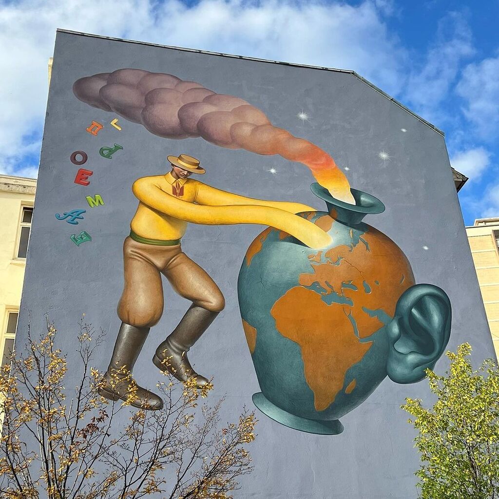 streetartUS's tweet photo. #Streetart by #Waone @waone_interesnikazki in #Paris, France, for #BackToSchoolProject @backtoschool_project
Photo by @francis_mcnamara
More pics at: https://t.co/wvZ2yDqkRo
Via @cultureforfreedom
https://t.co/ouv3Cg7QDo https://t.co/1XLqQ80jwf
