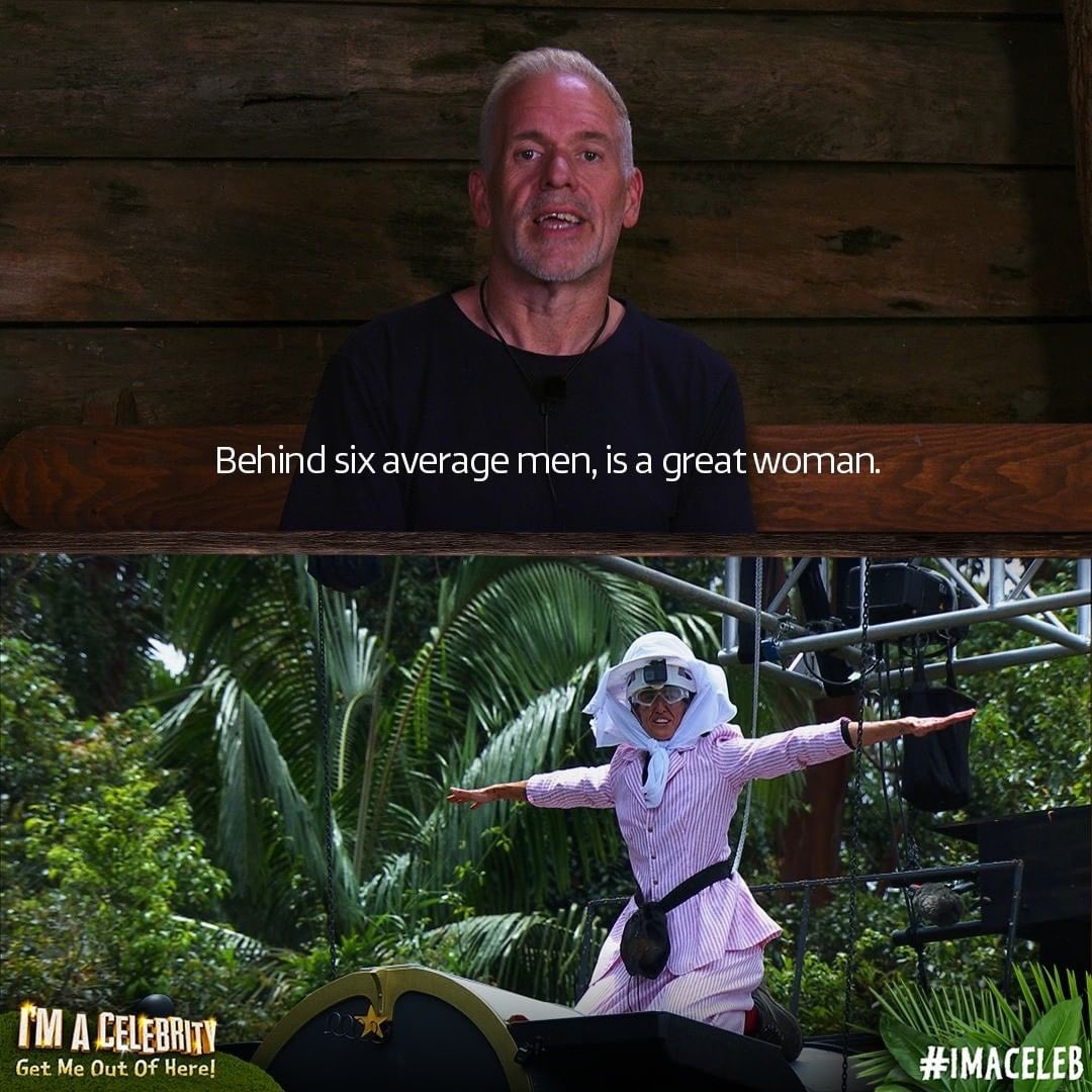 Last girl standing 💃😂 #ImACeleb